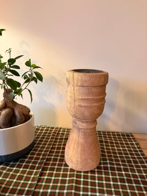 Kandelaar hardhout