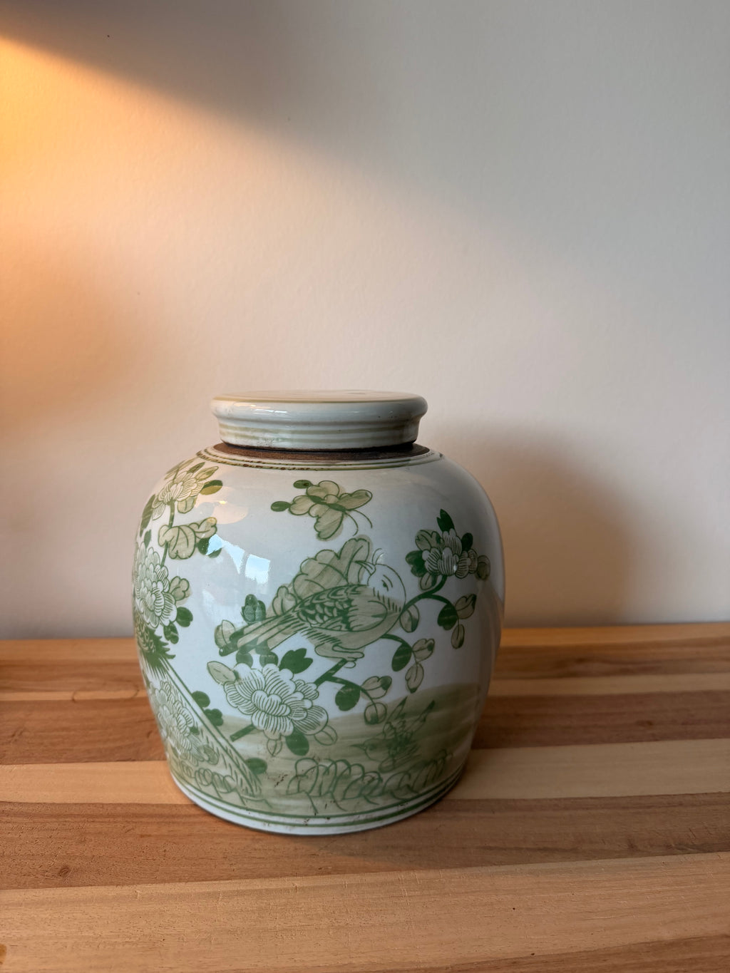 The Duchess — Groene Chinese pot met deksel